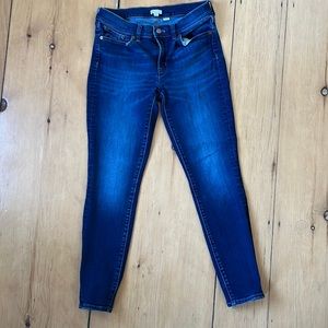 J Crew stretch skinny jeans size 27/28